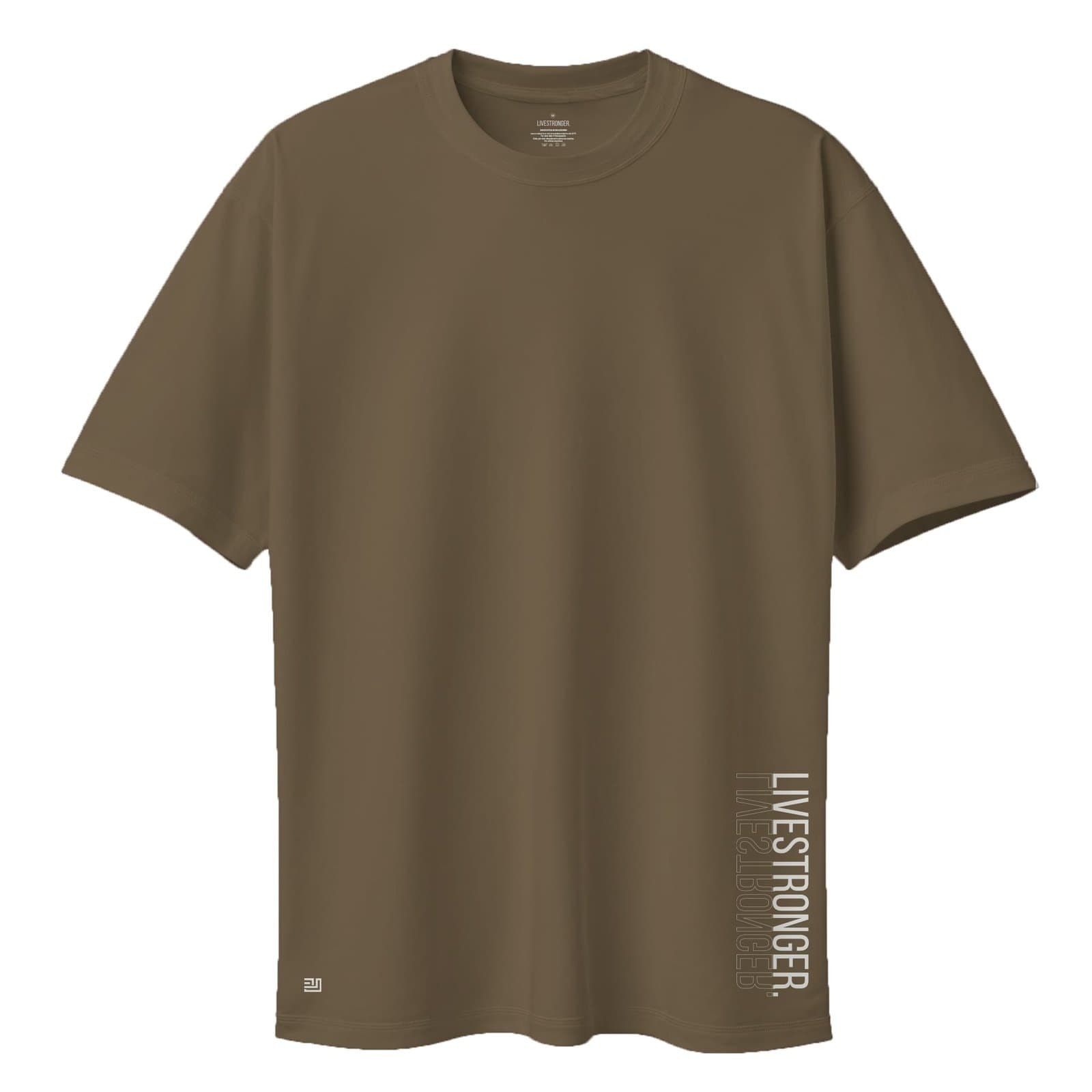 Camiseta Oversize Esencial - Mocca