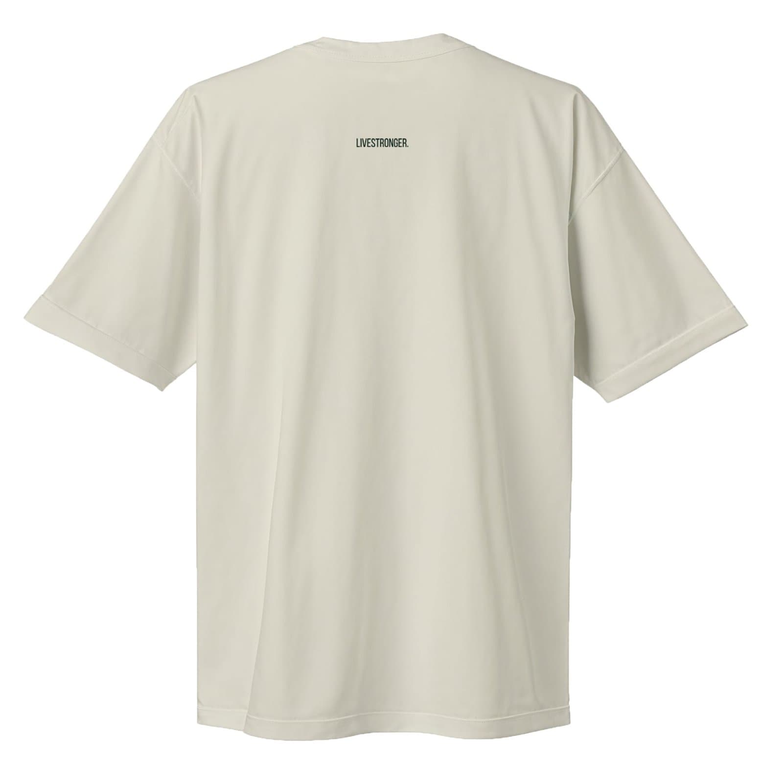 Camiseta Oversize P25 - Marfil