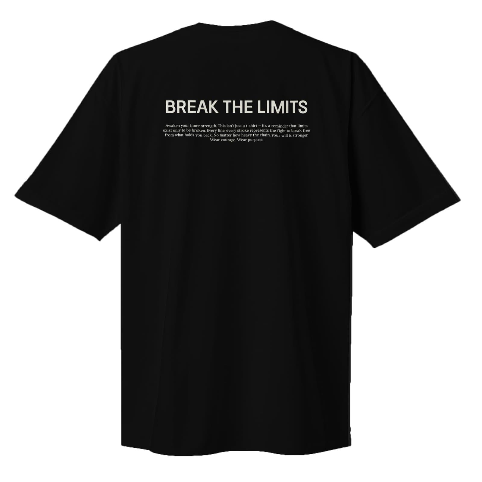Camiseta Oversize P25 - Negro