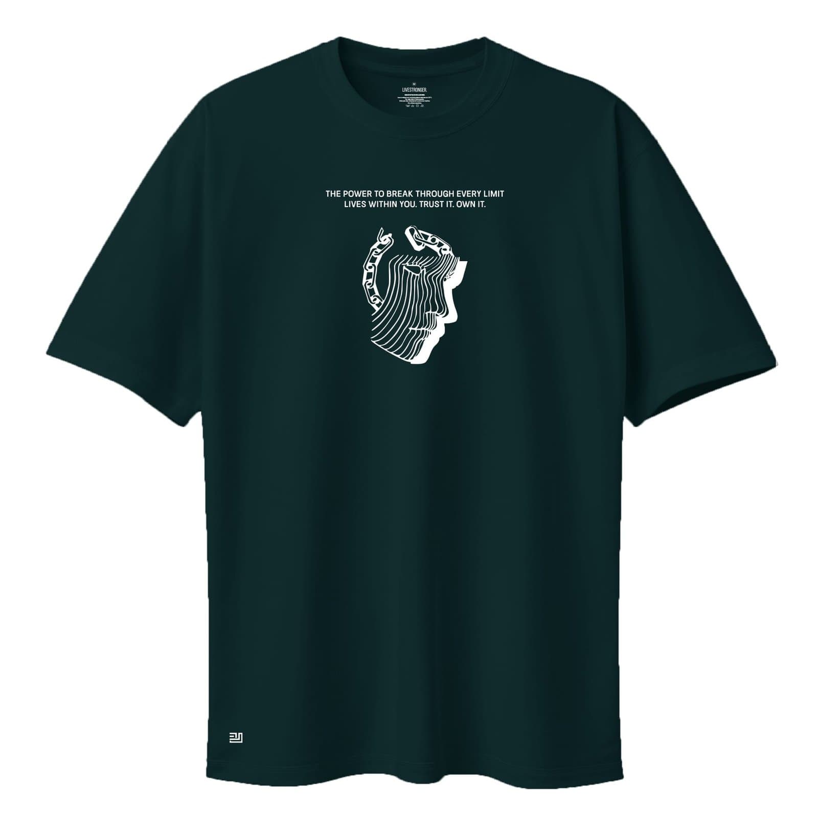Camiseta Oversize P25 - Verde