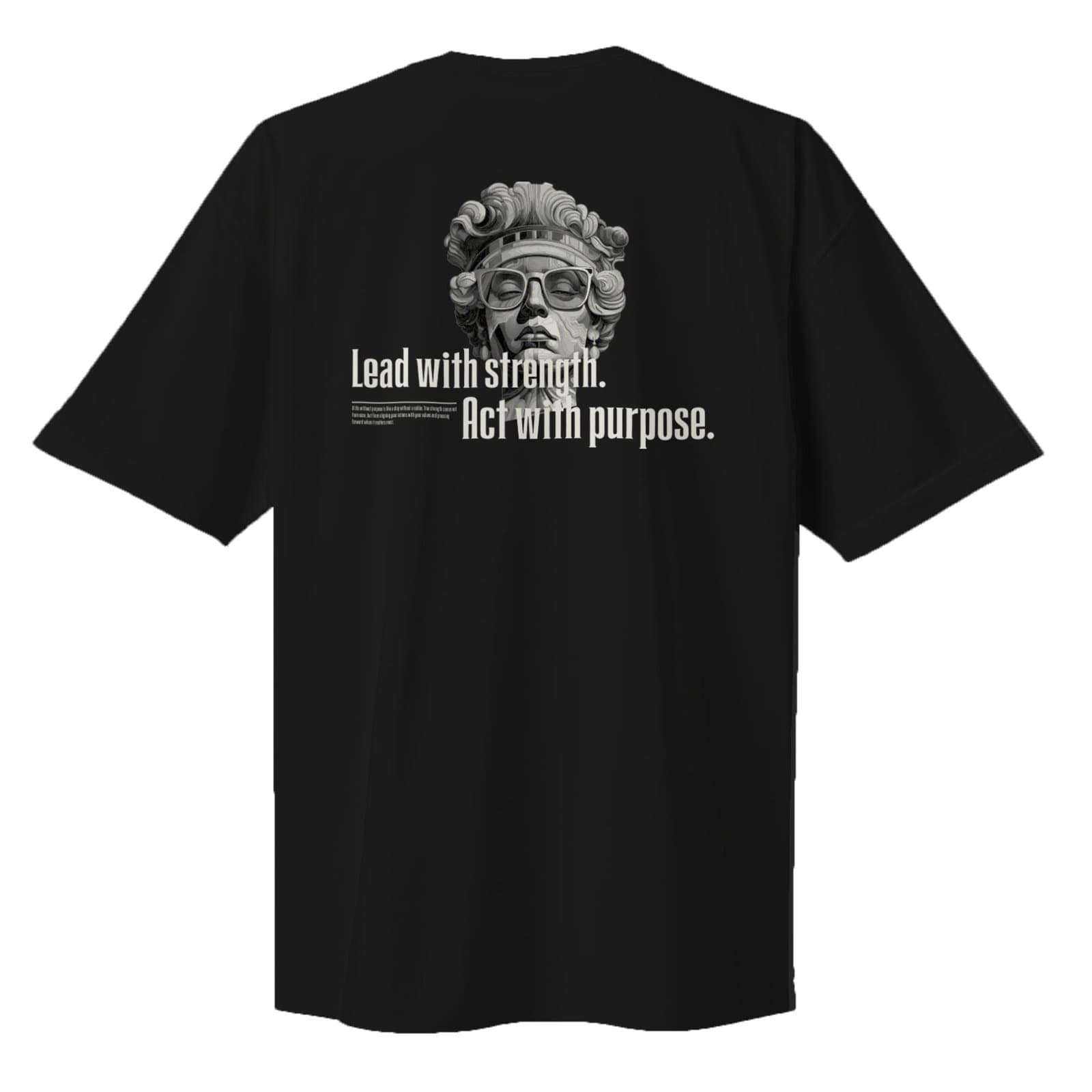 Camiseta Oversize P25 - Negro