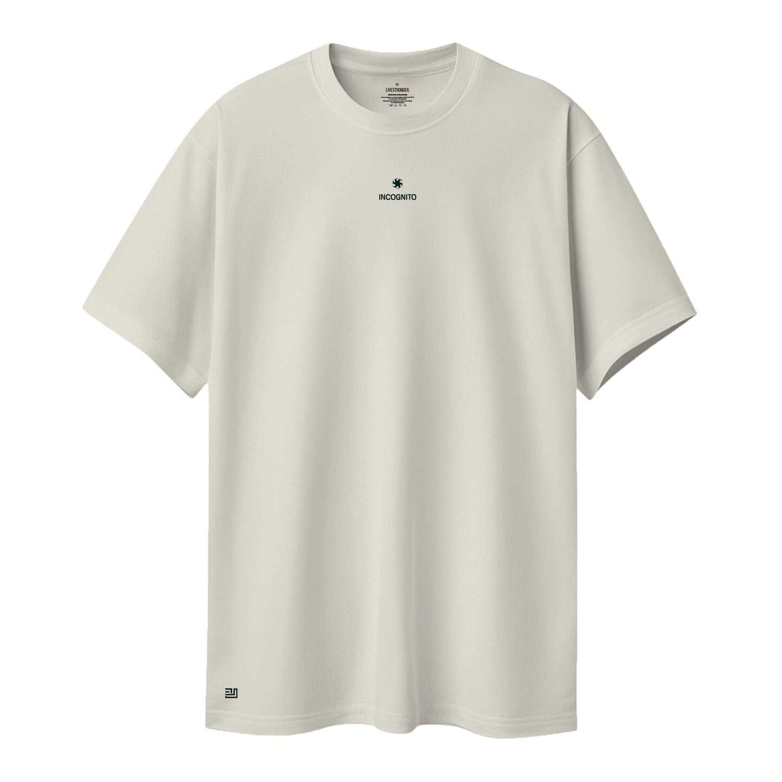 Camiseta Regular Fit P25 - Marfil