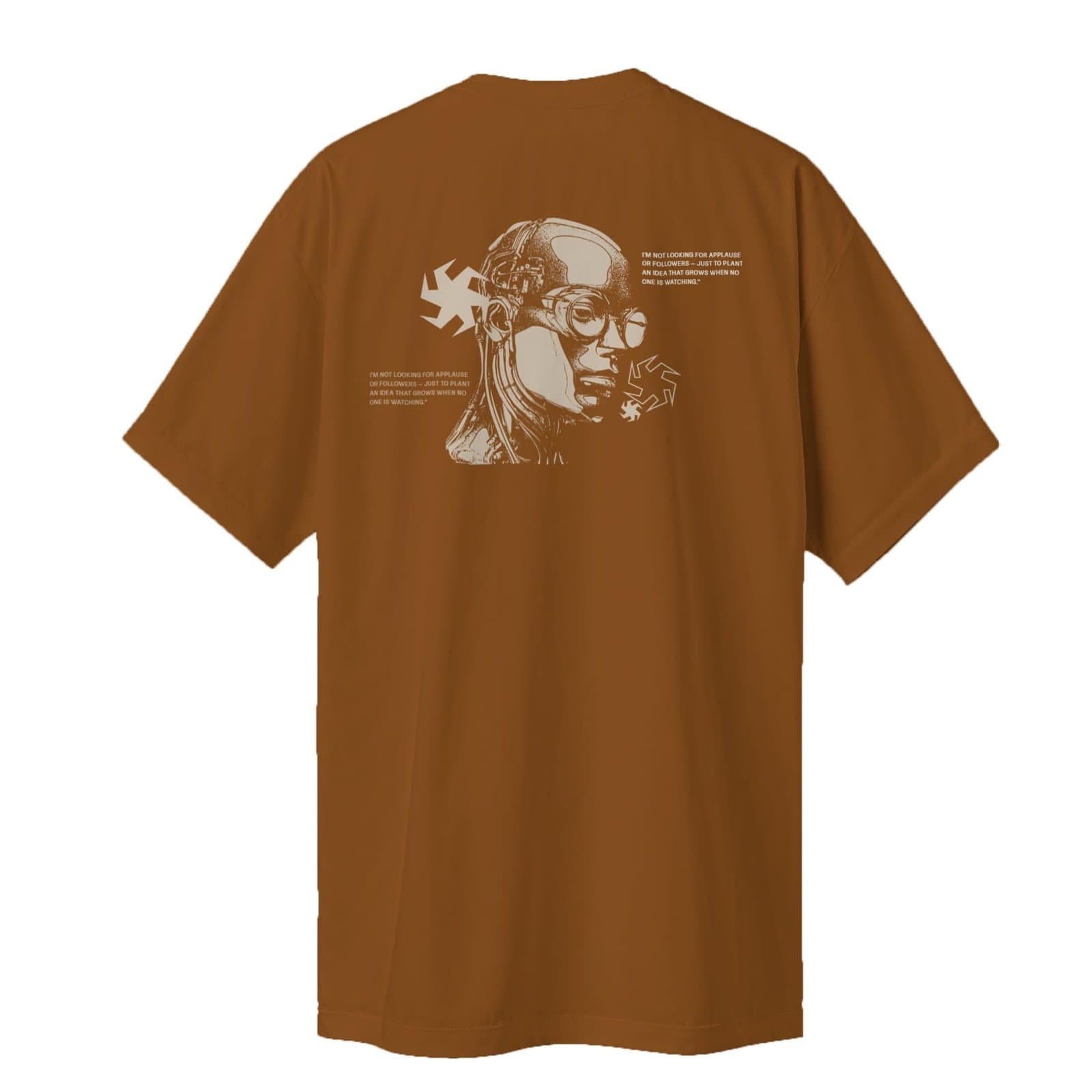 Camiseta Regular Fit P25 - Caramelo