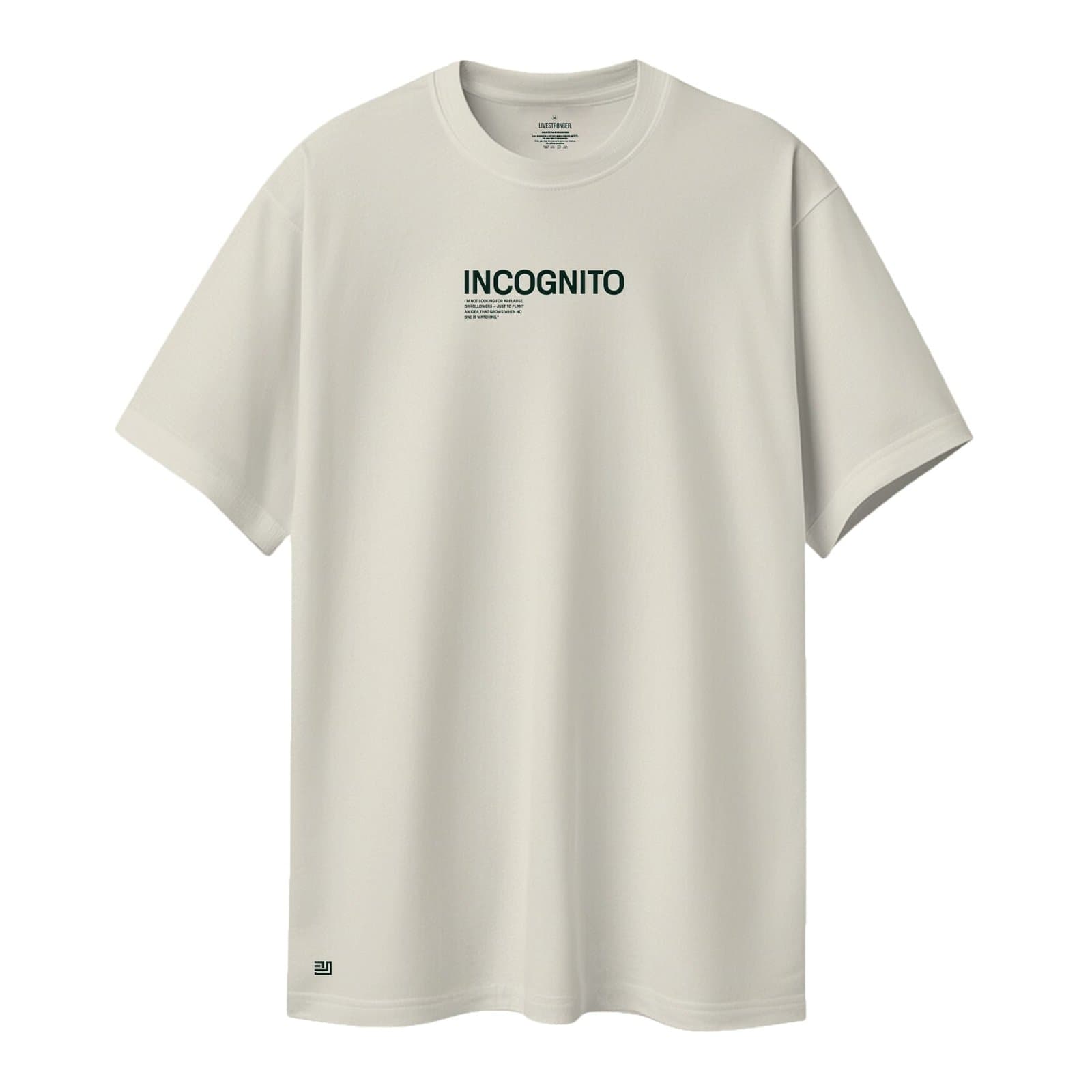 Camiseta Regular Fit P25 - Marfil
