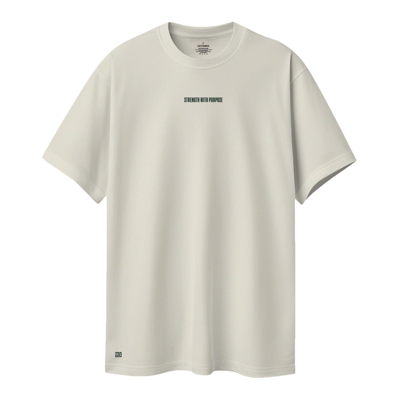 Camiseta Regular Fit P25 - Marfil