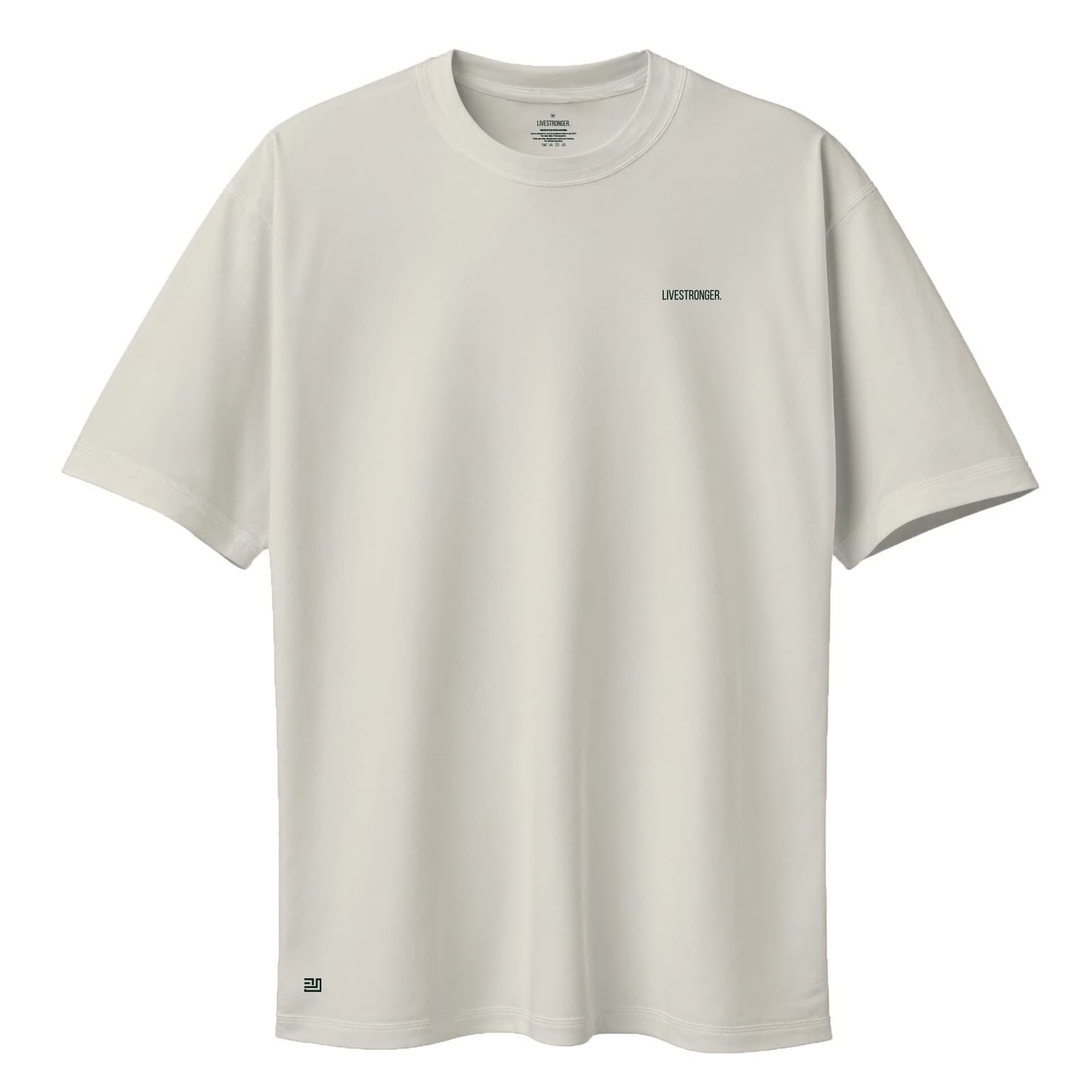 Camiseta Oversize P25 - Marfil