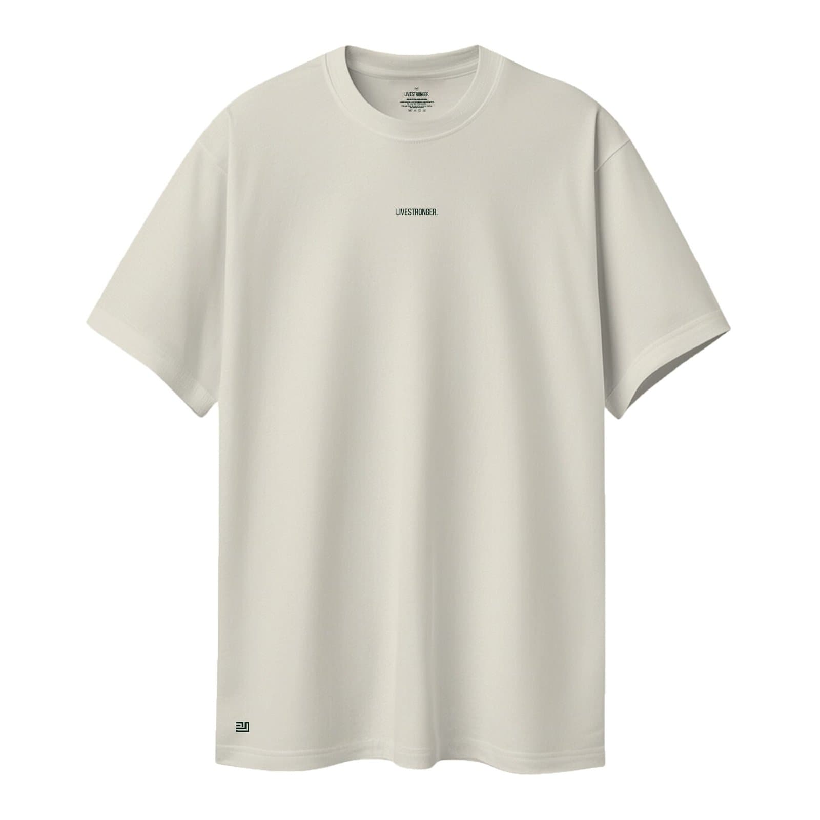 Camiseta Regular Fit P25 - Marfil