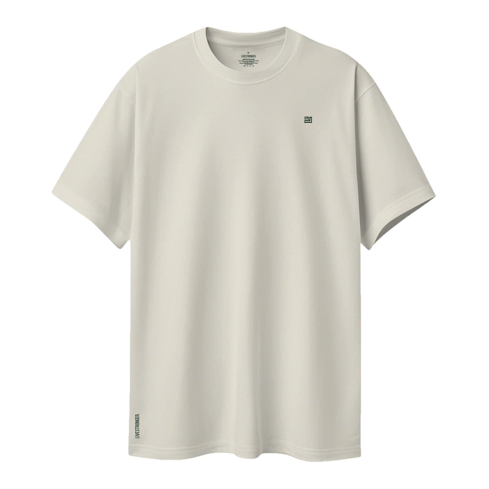 Camiseta Regular Fit P25 - Marfil