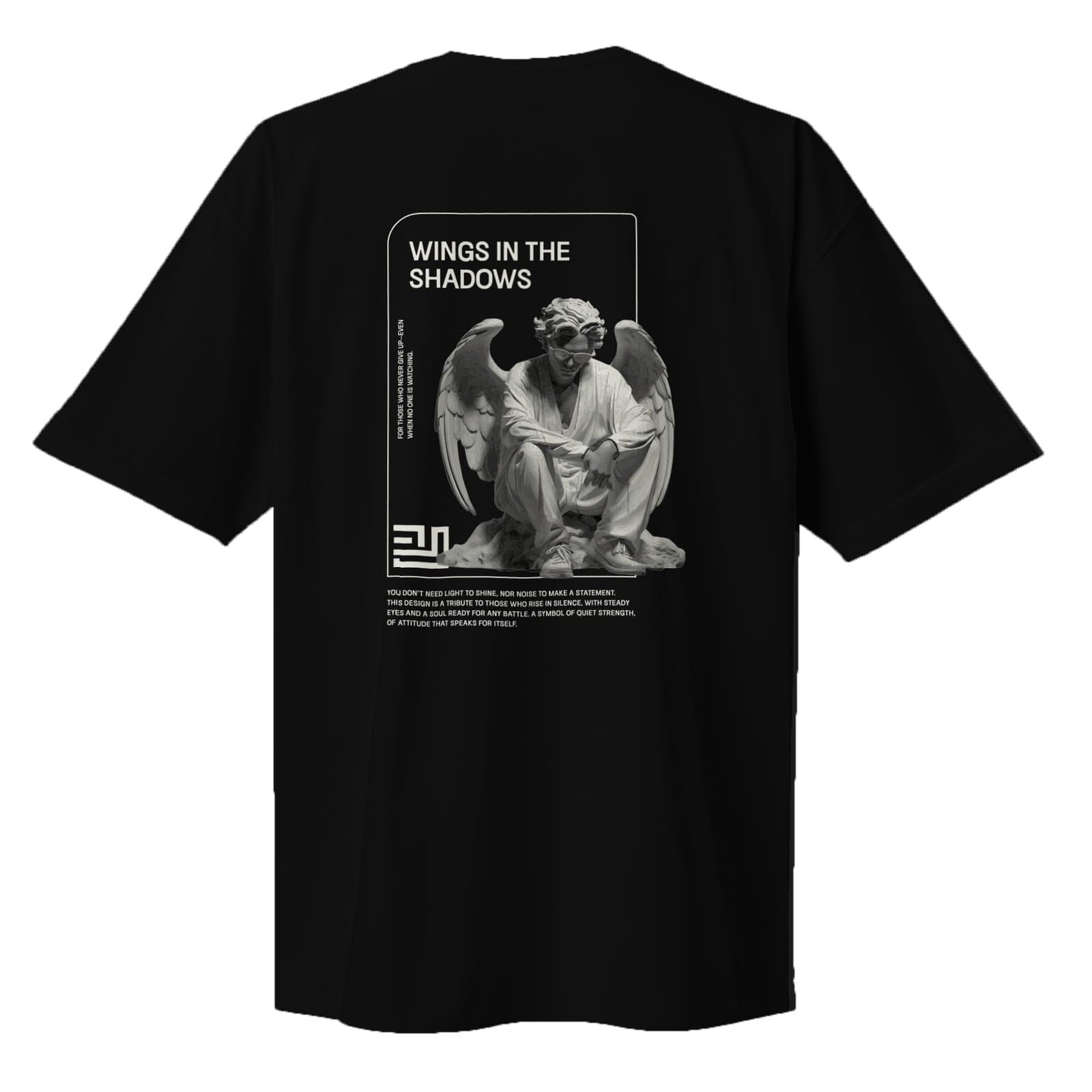 Camiseta Oversize P25 - Negro