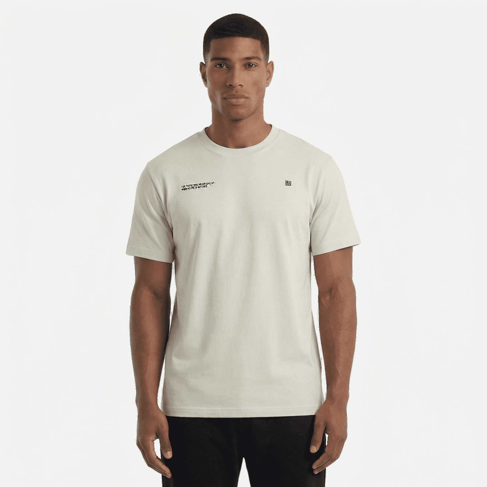 Camiseta Regular Fit P25 - Marfil