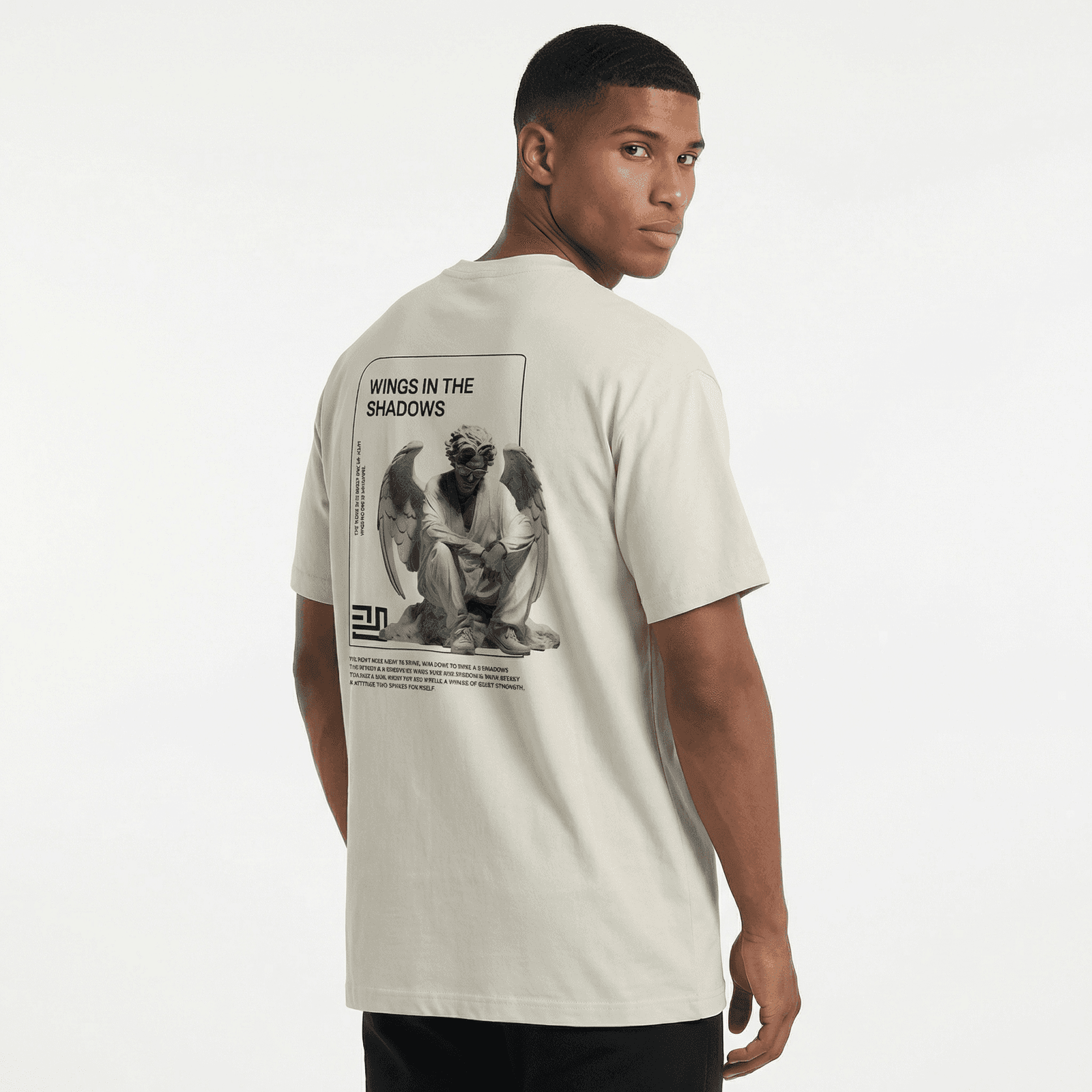 Camiseta Regular Fit P25 - Marfil