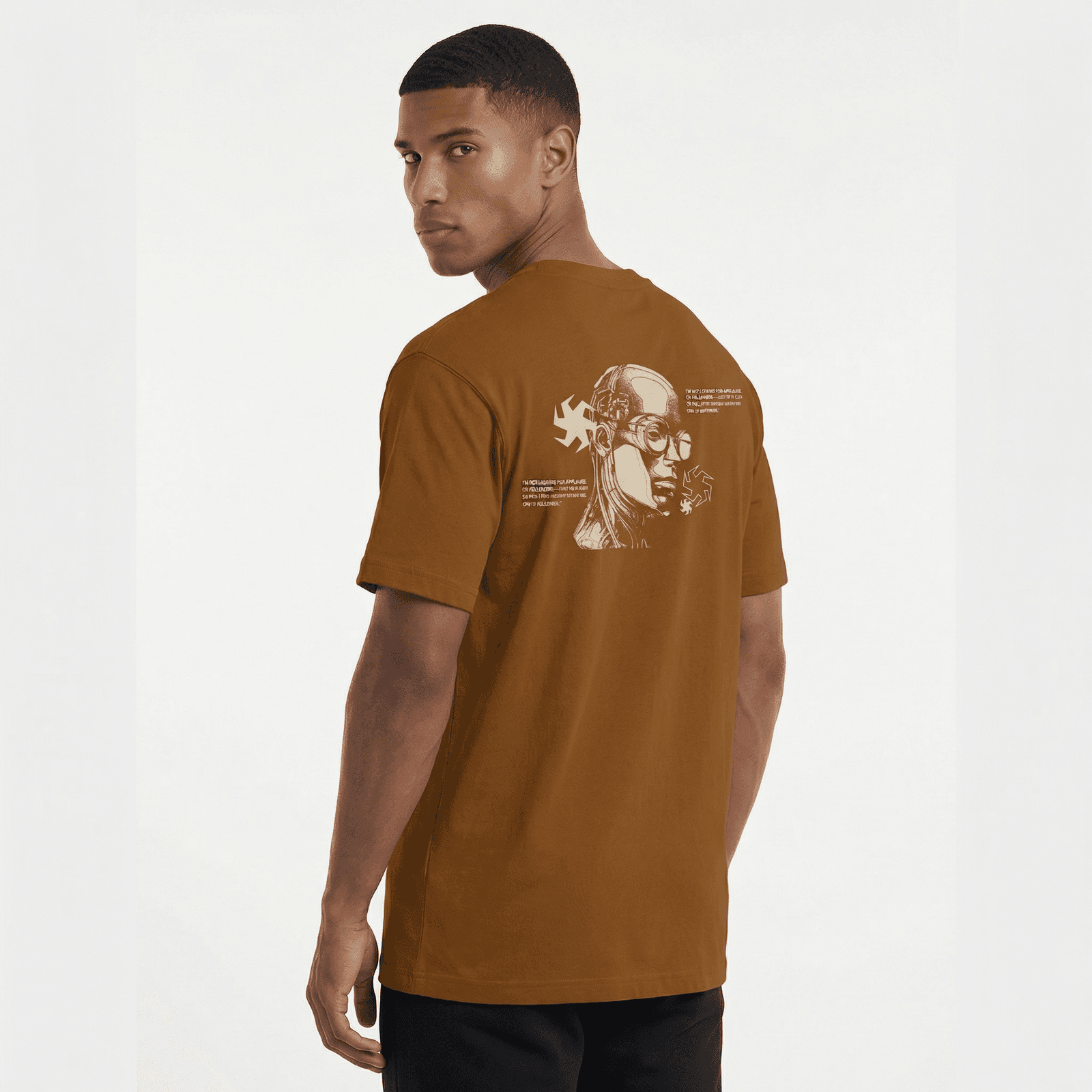 Camiseta Regular Fit P25 - Caramelo