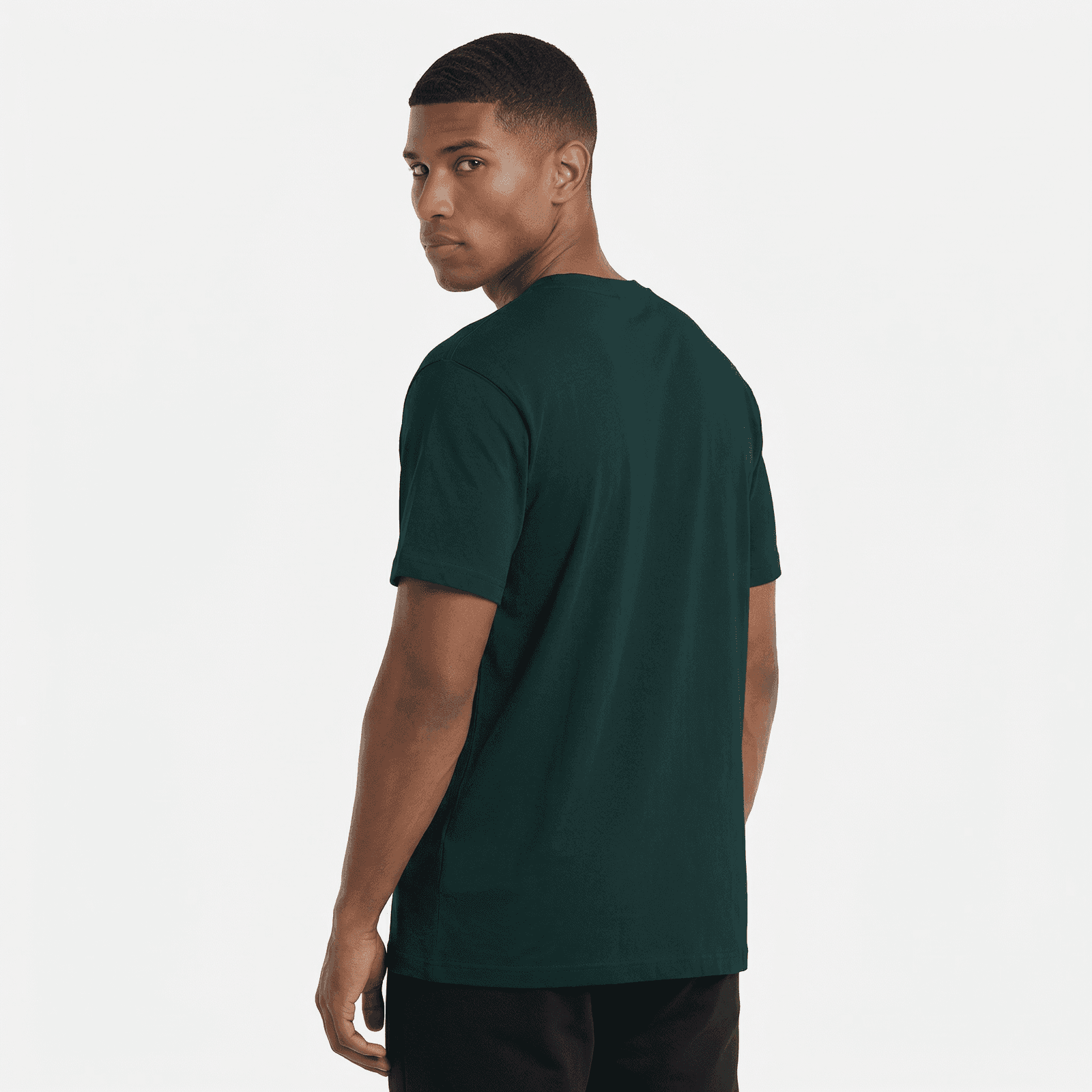 Camiseta P25 - Verde — en uso