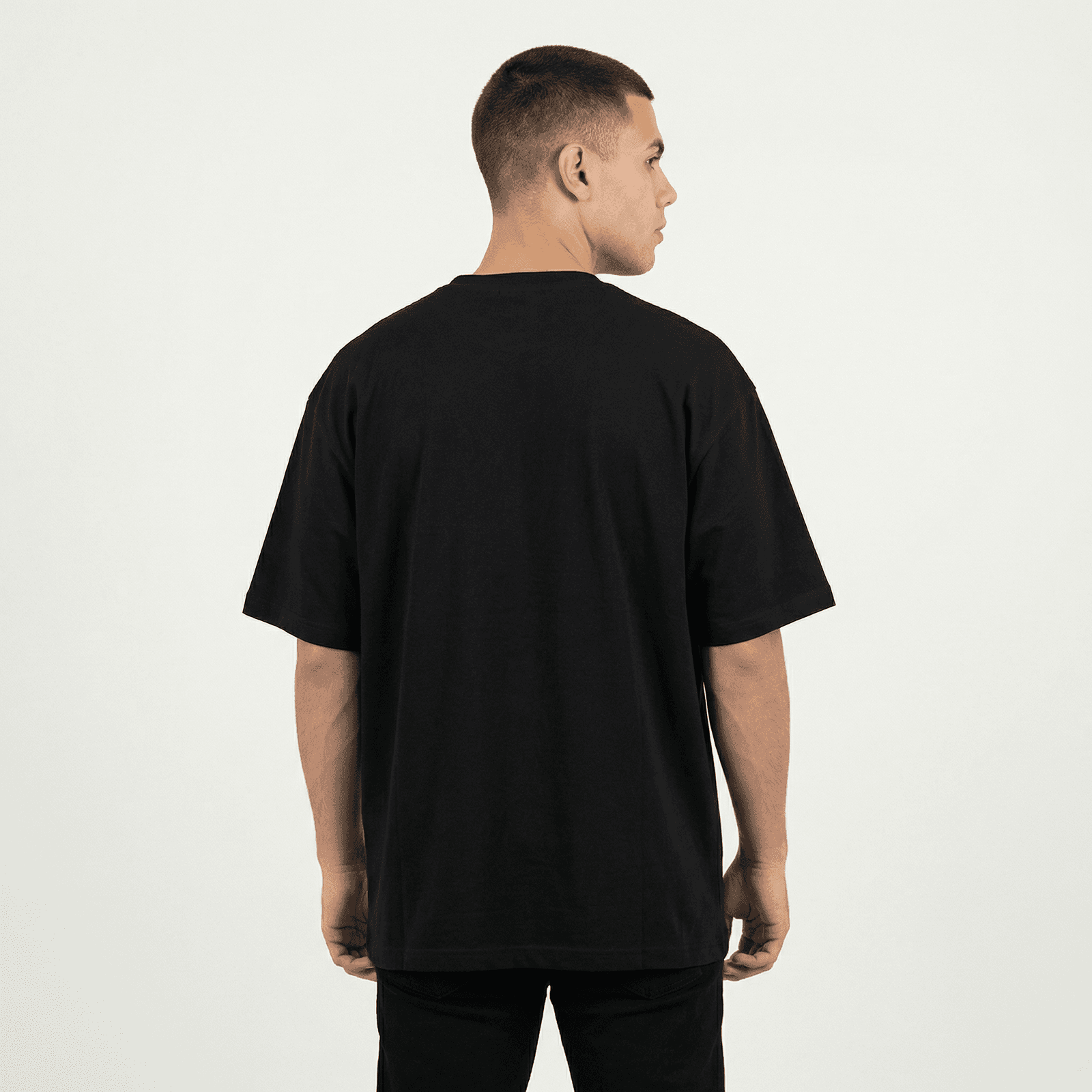 Camiseta Oversize P25 - Negro
