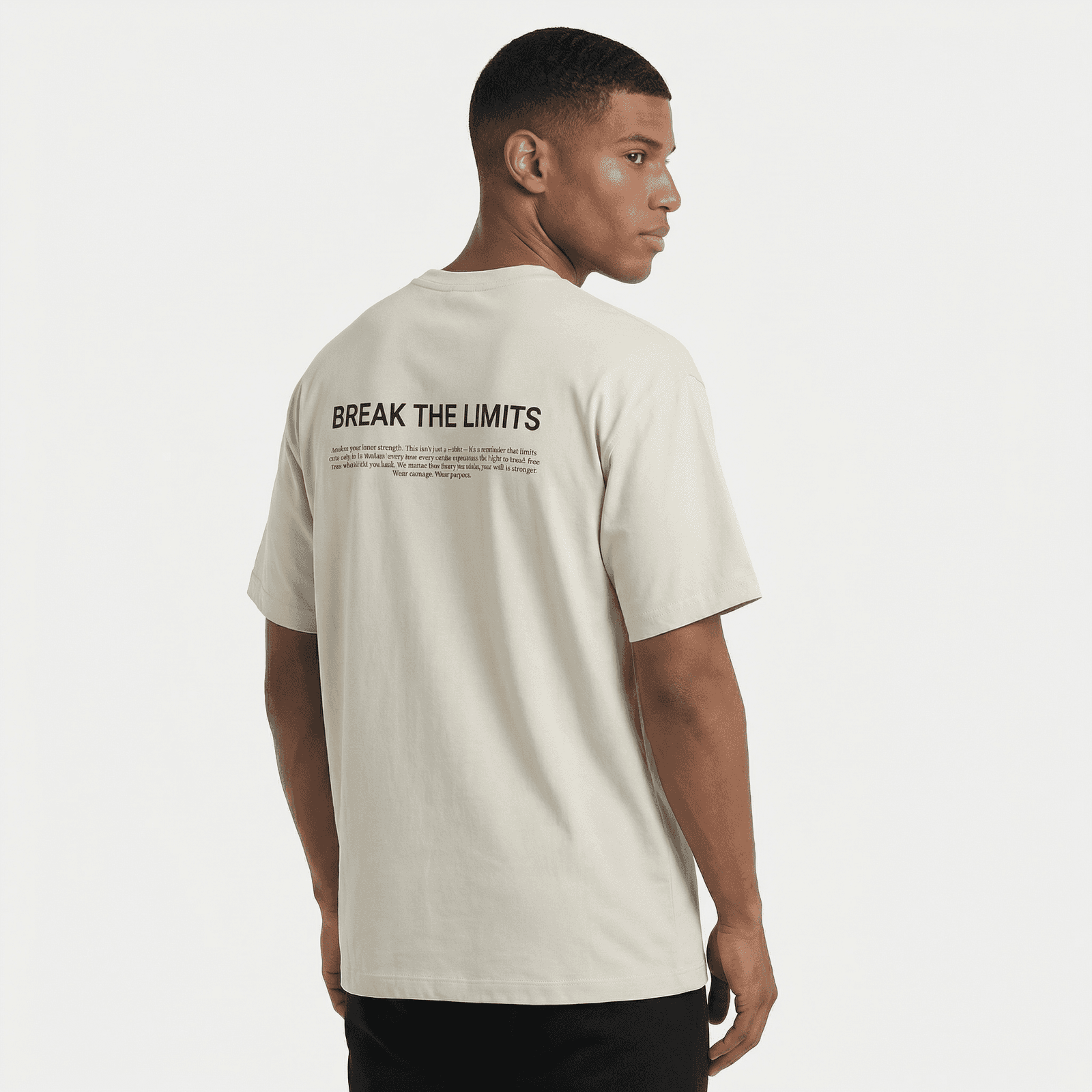 Camiseta Regular Fit P25 - Marfil