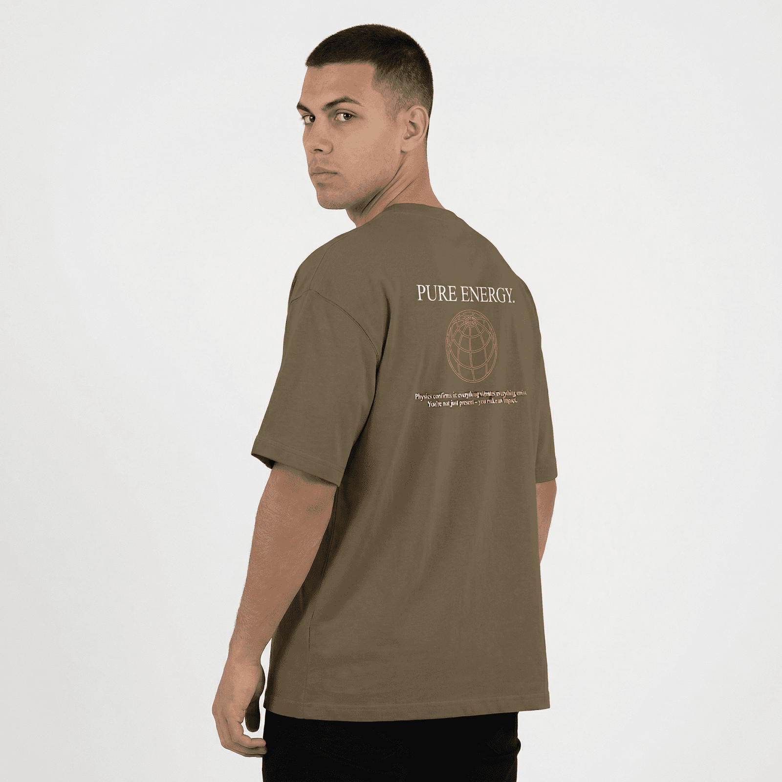 Camiseta Oversize P25 - Mocca
