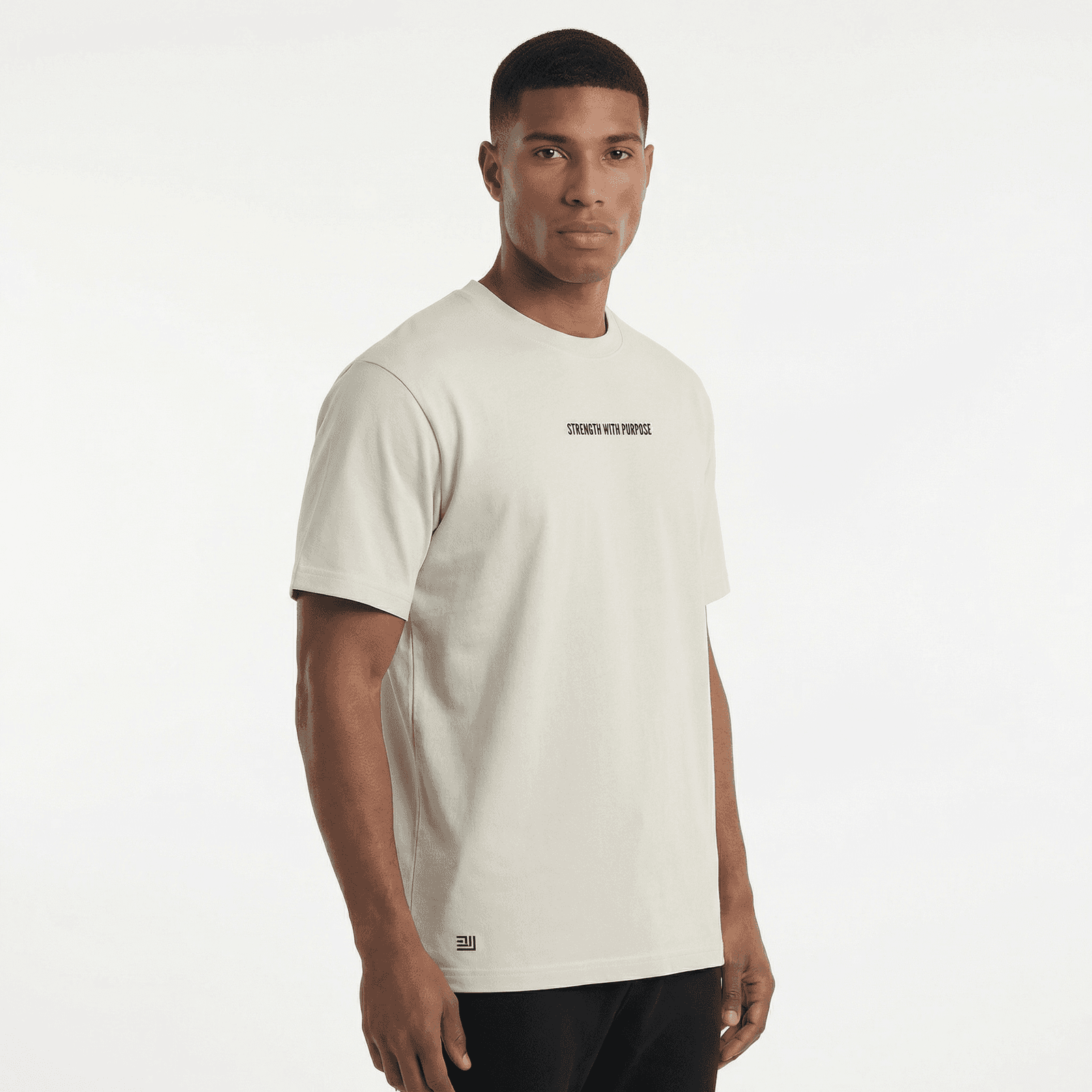 Camiseta Regular Fit P25 - Marfil