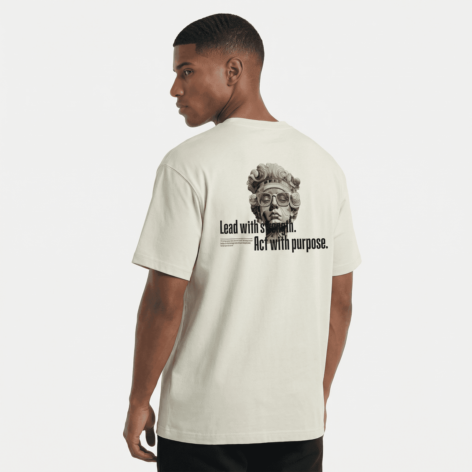 Camiseta Regular Fit P25 - Marfil
