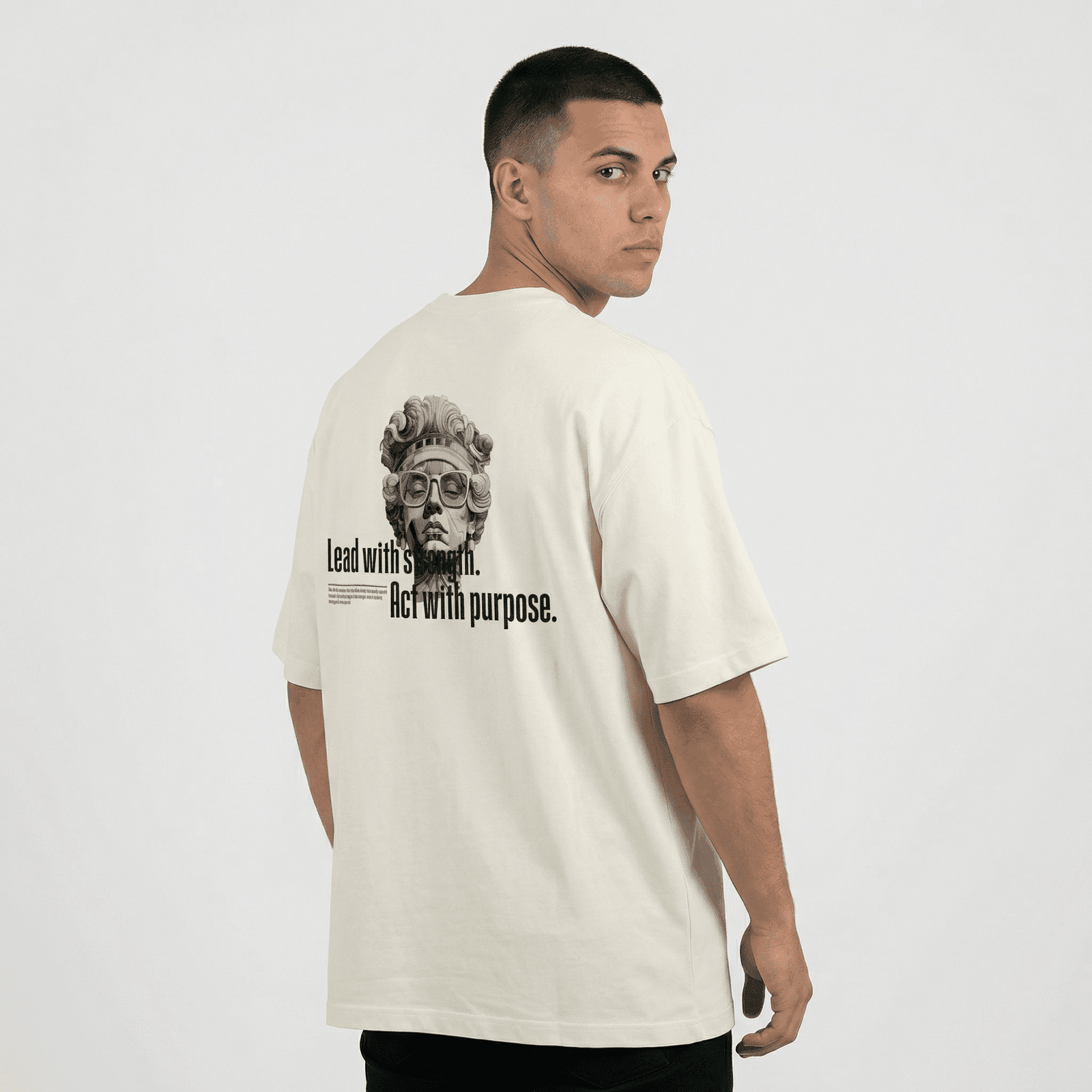 Camiseta P25 - Marfil