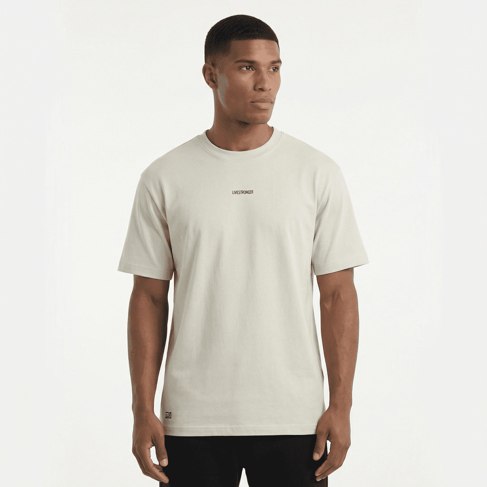 Camiseta Regular Fit P25 - Marfil