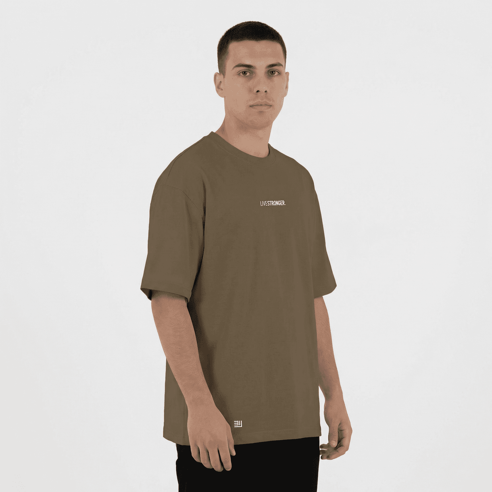Camiseta Oversize P25 - Mocca