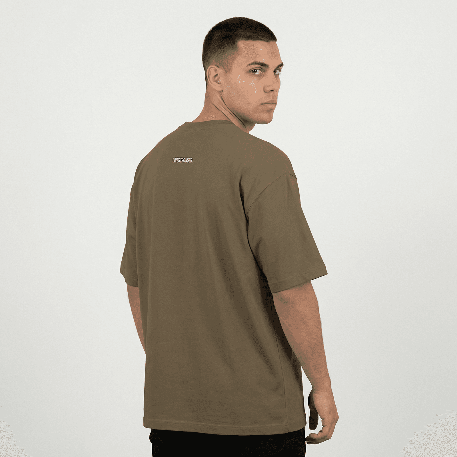 Camiseta Oversize P25 - Mocca