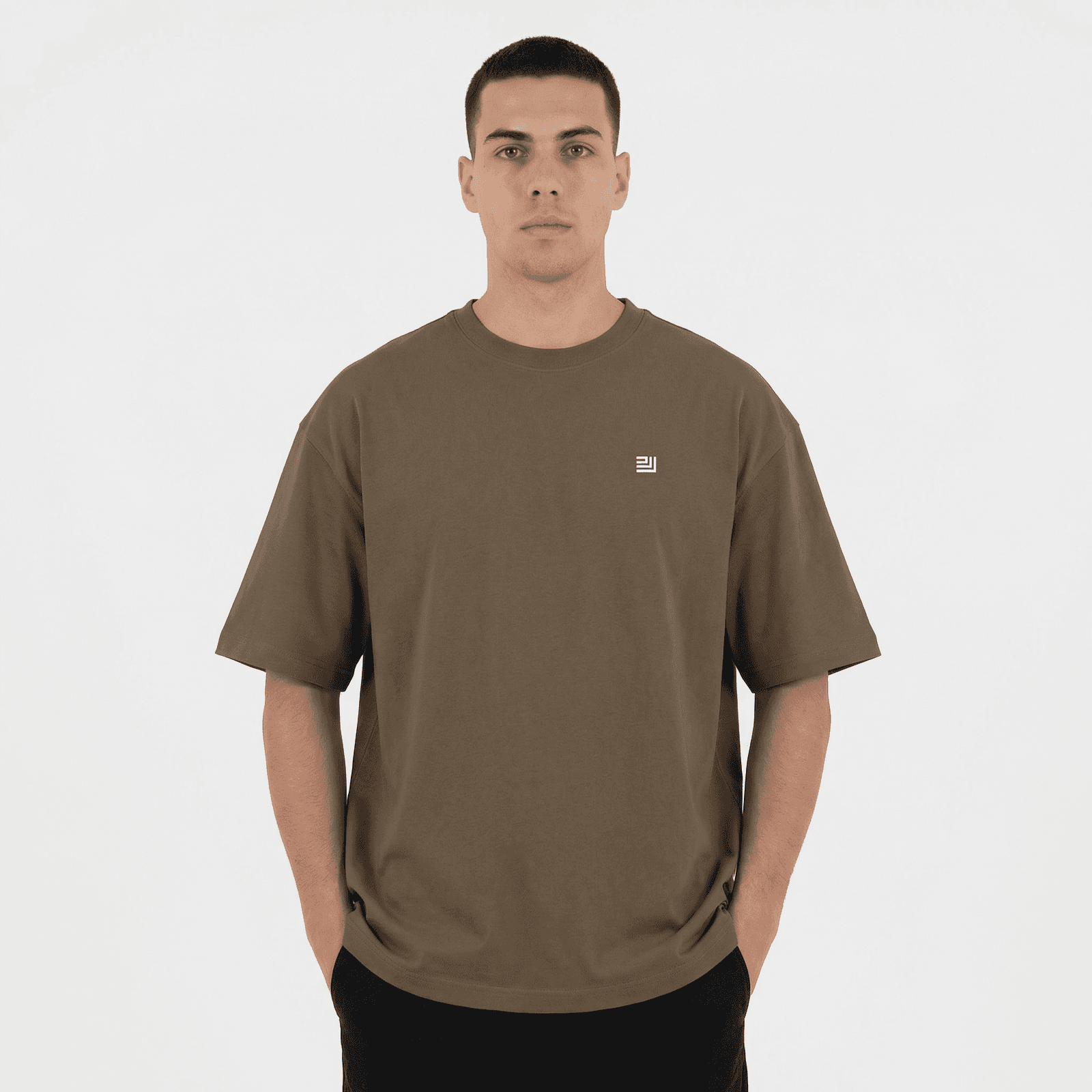 Camiseta Oversize P25 - Mocca