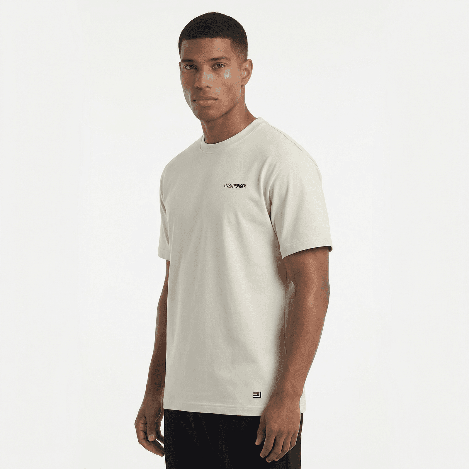 Camiseta Regular Fit P25 - Marfil