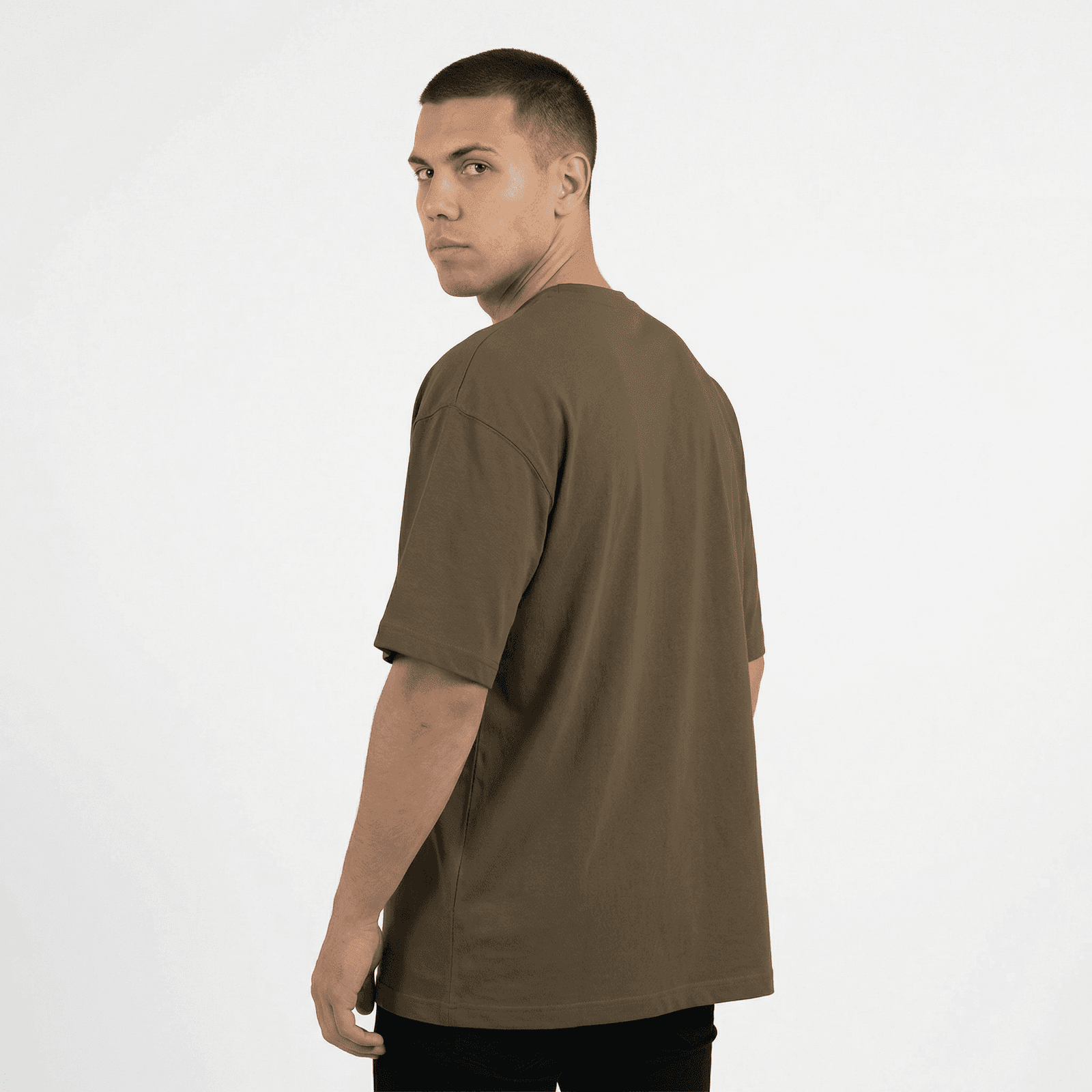 Camiseta Oversize Esencial - Mocca