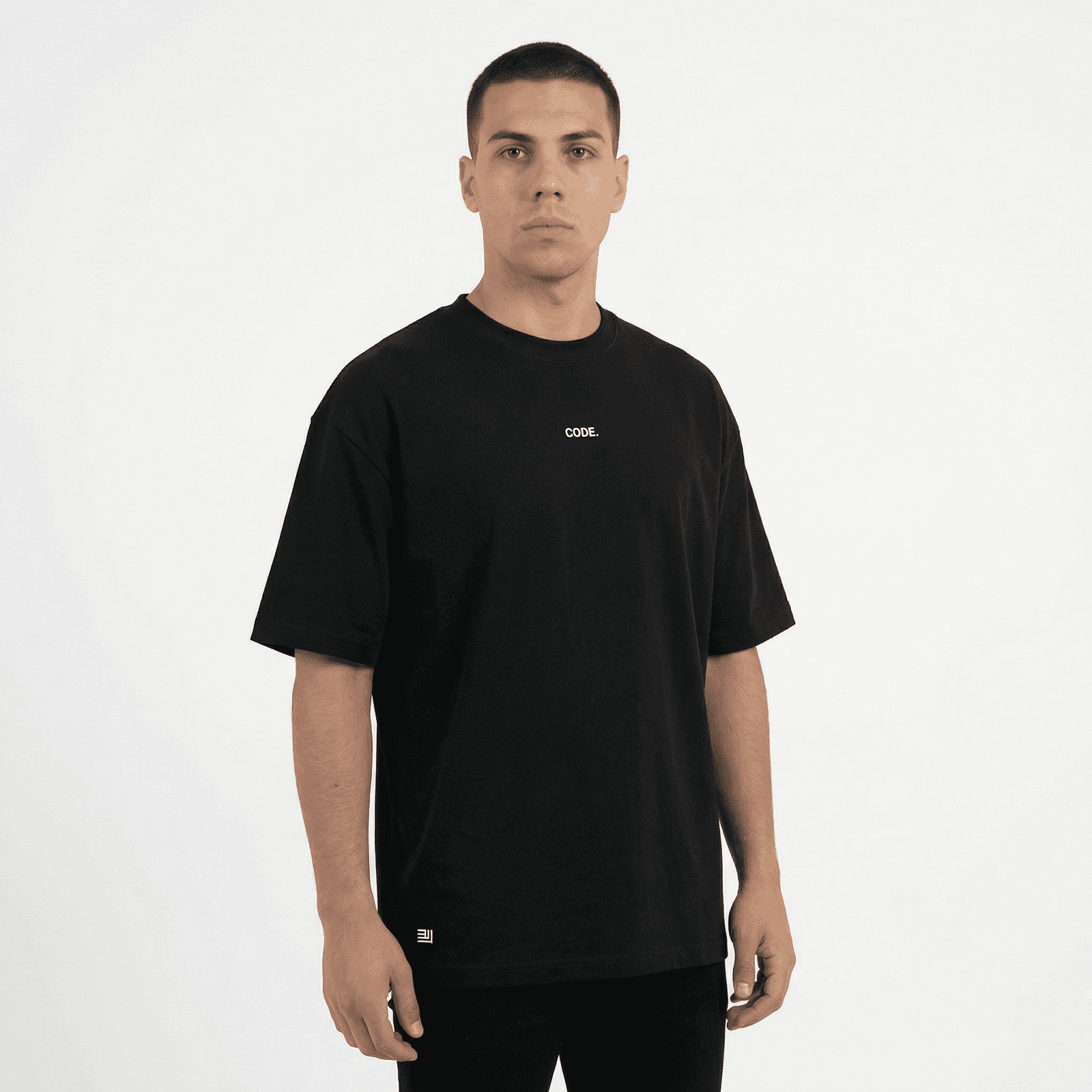 Camiseta Oversize P25 - Negro