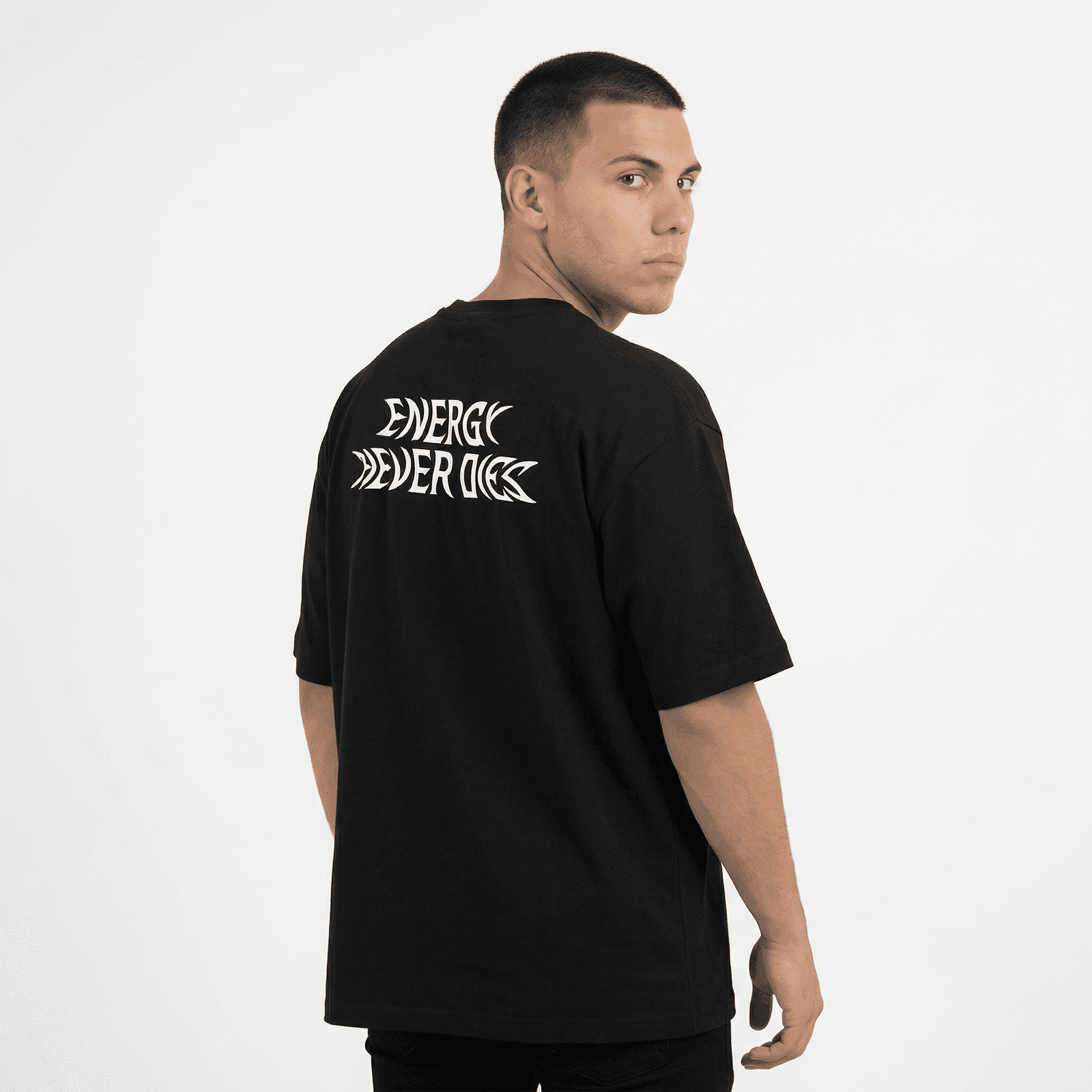Camiseta Oversize P25 - Negro