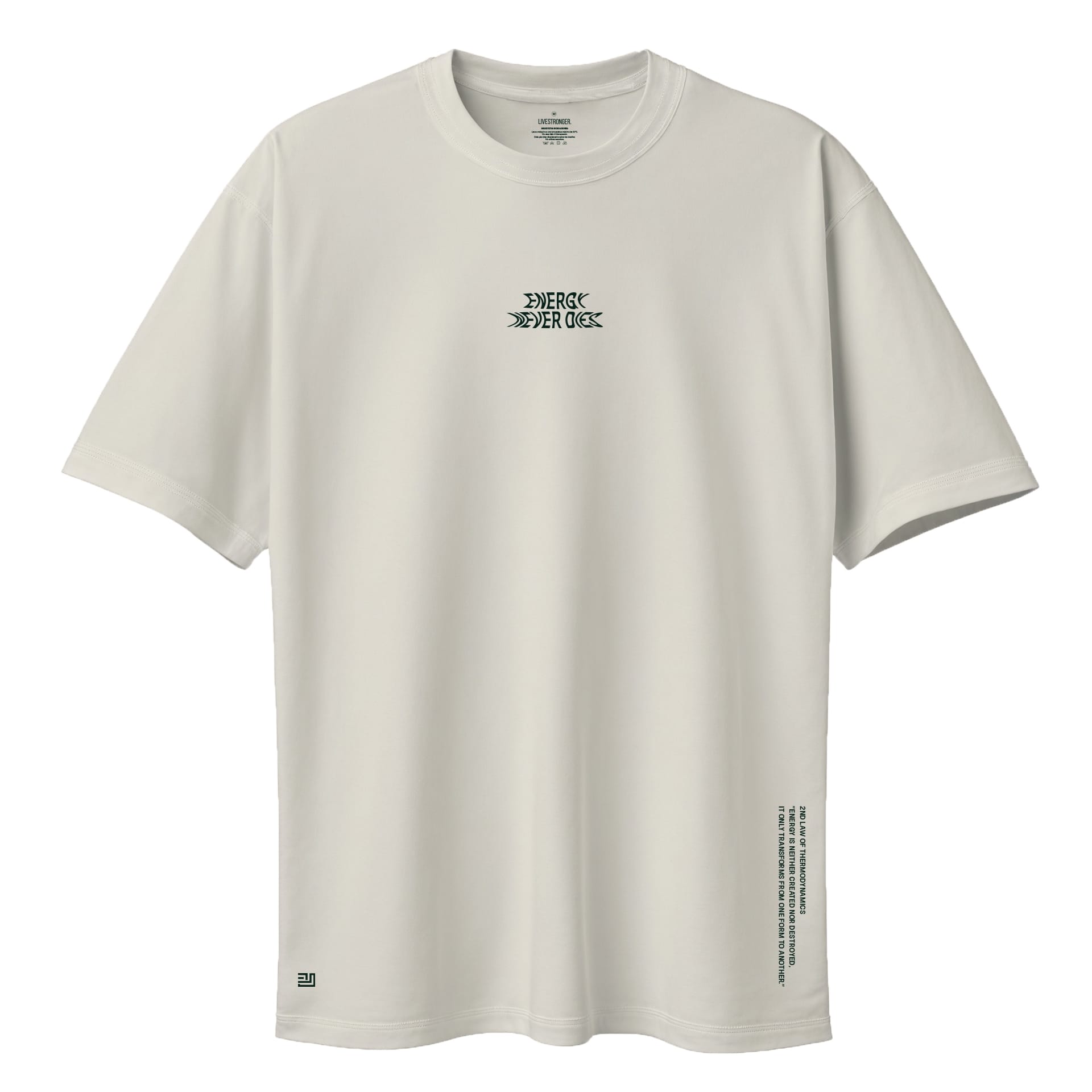 Camiseta-oversize-Energy-never-dies-marfil.jpg