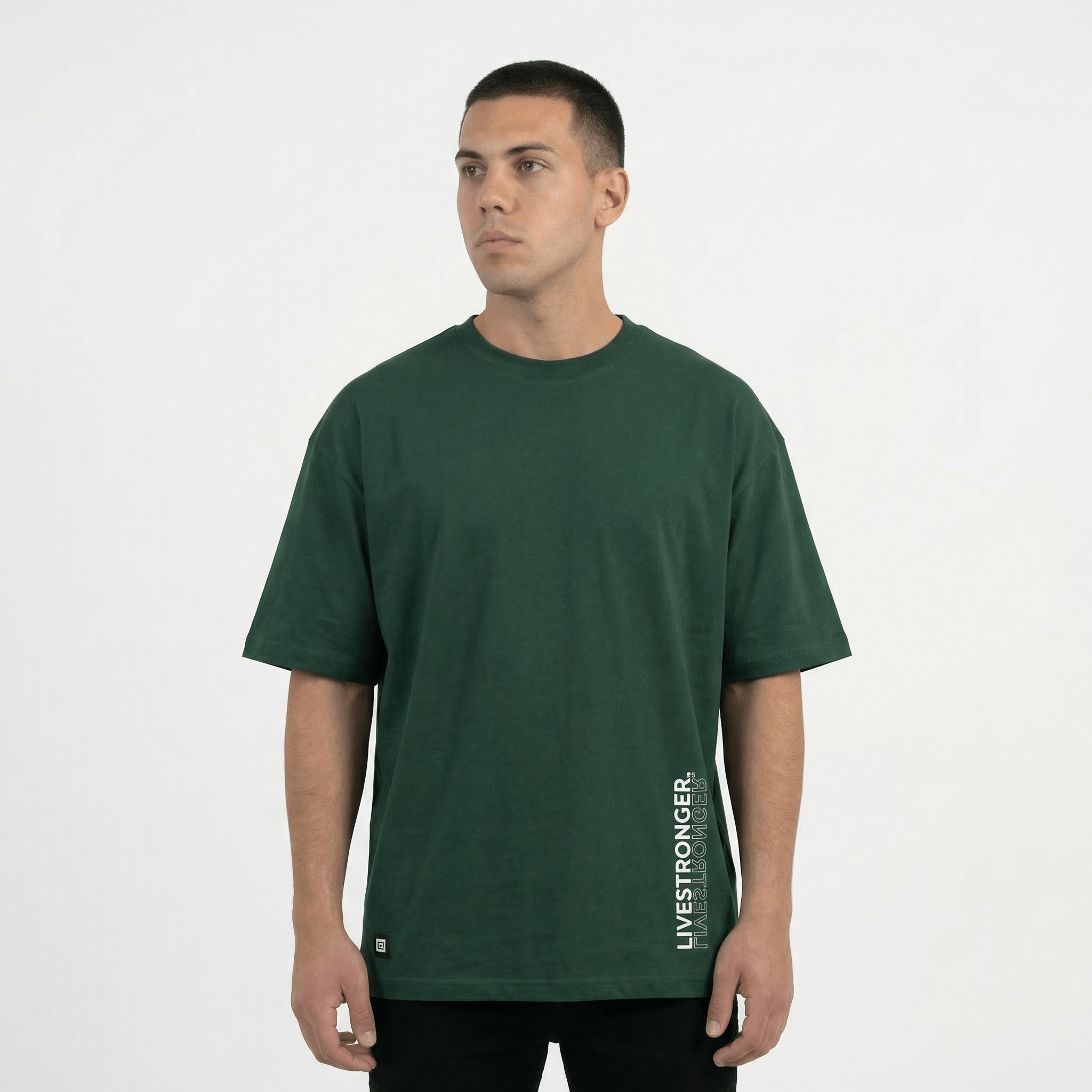 Camiseta Oversize - Verde