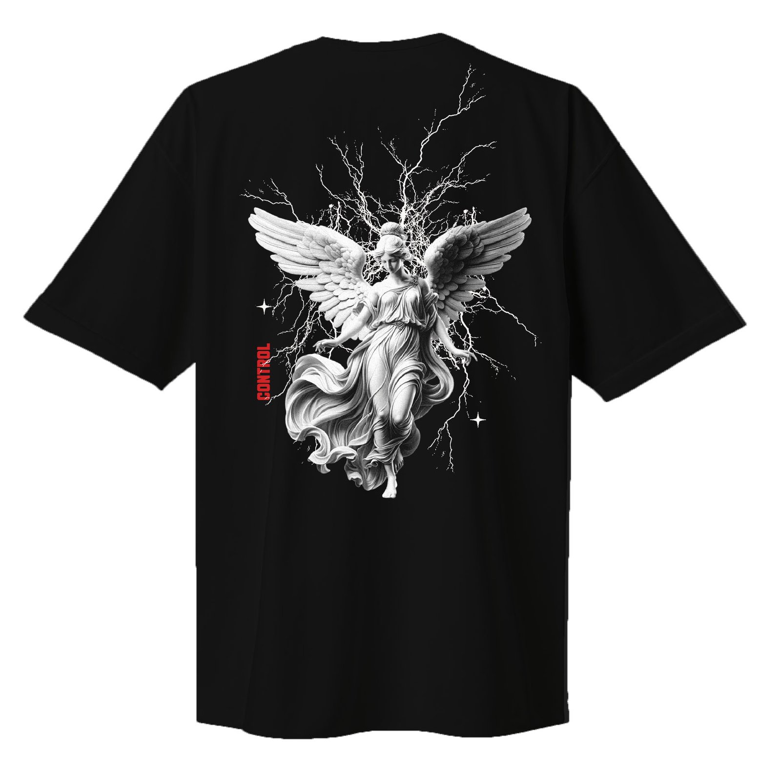 Camiseta Oversize P26 - Negro