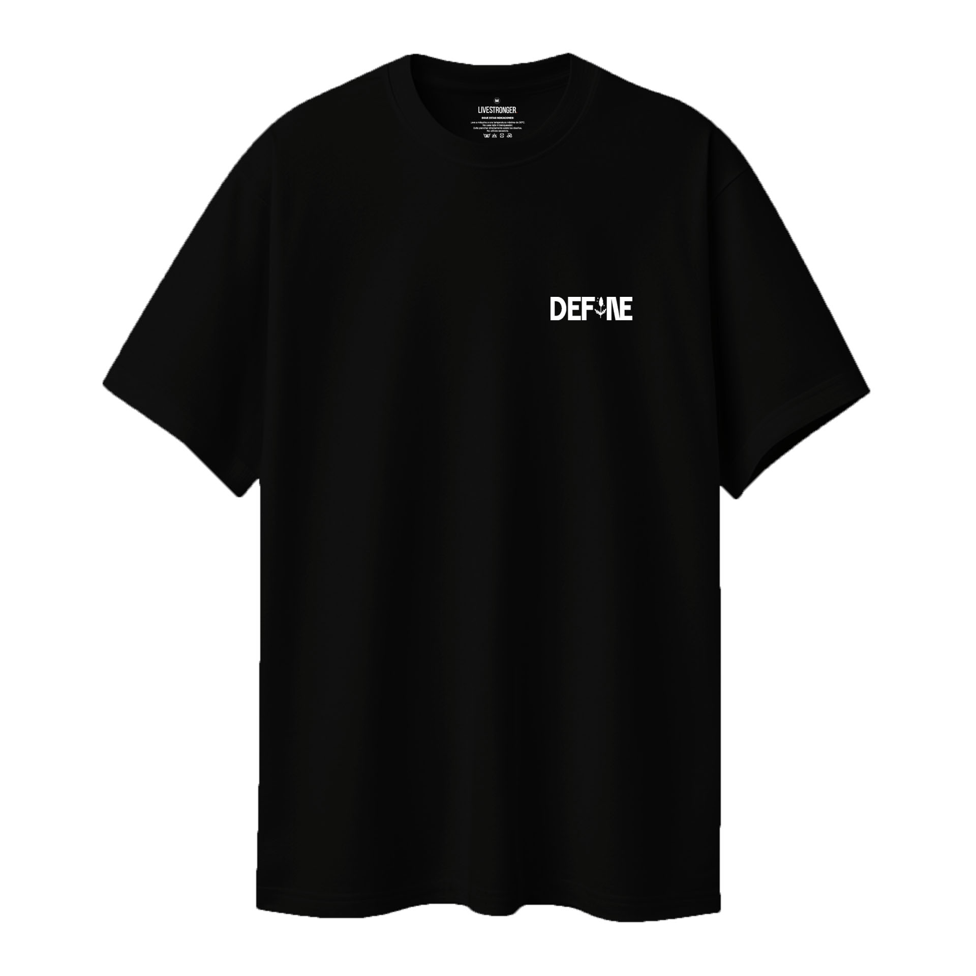 Camiseta Regular Fit P26 - Negro
