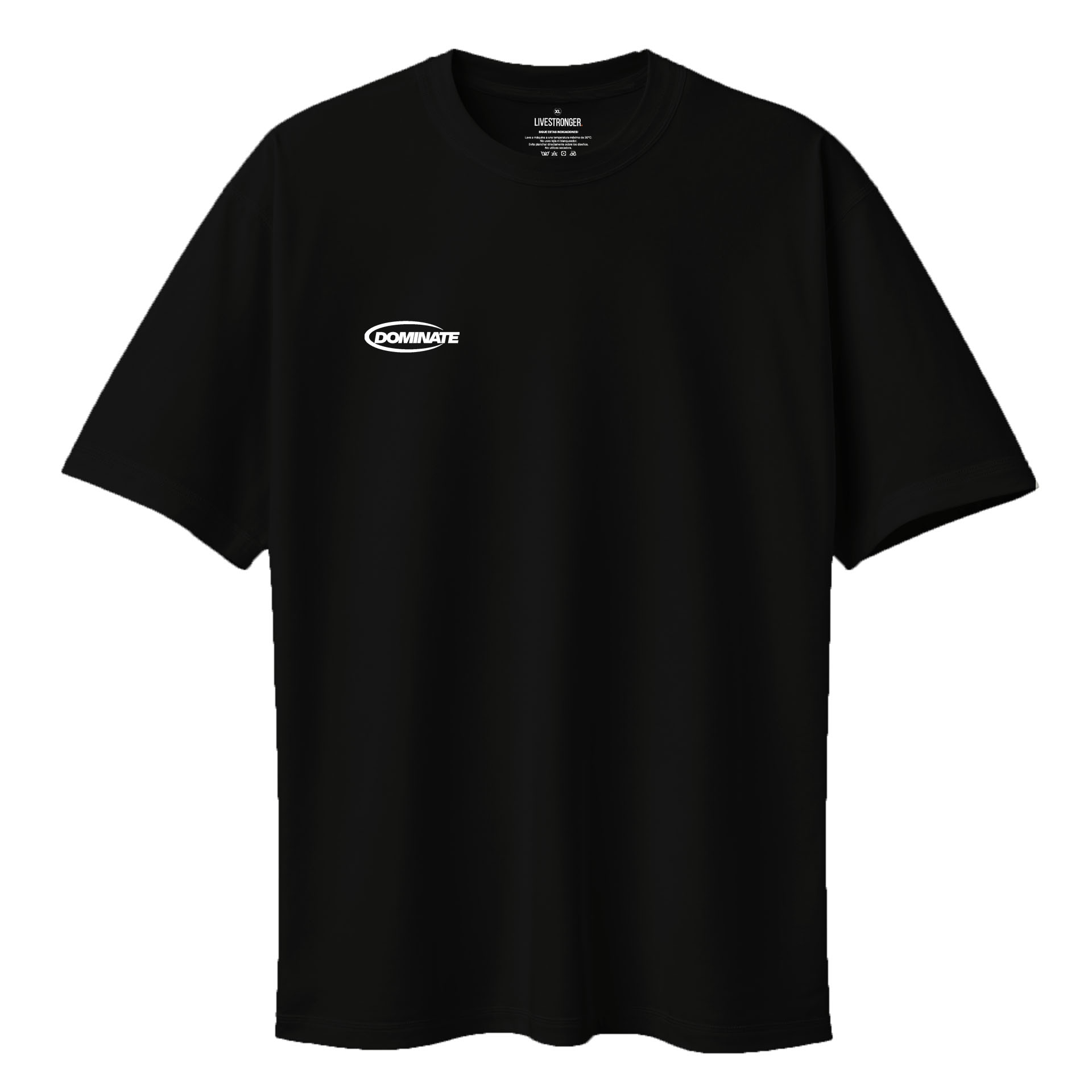 Camiseta Oversize P26 - Negro