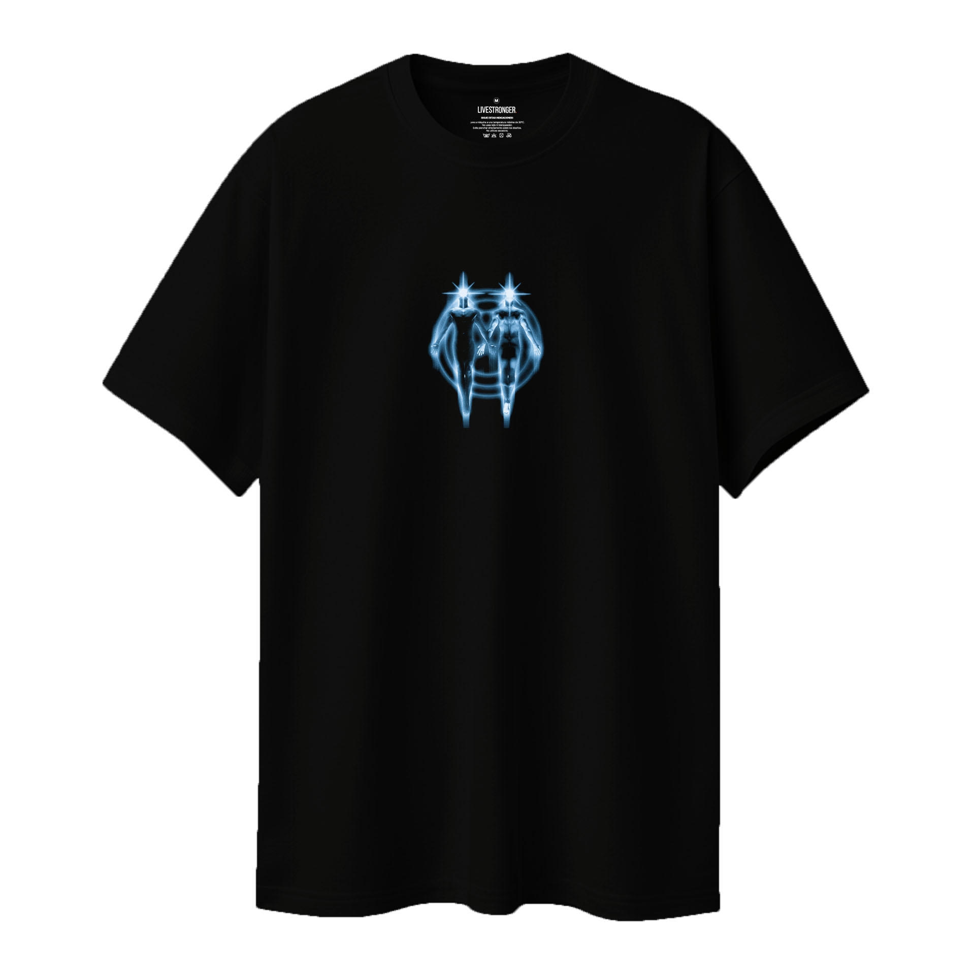 Camiseta Regular Fit P26 - Negro-4